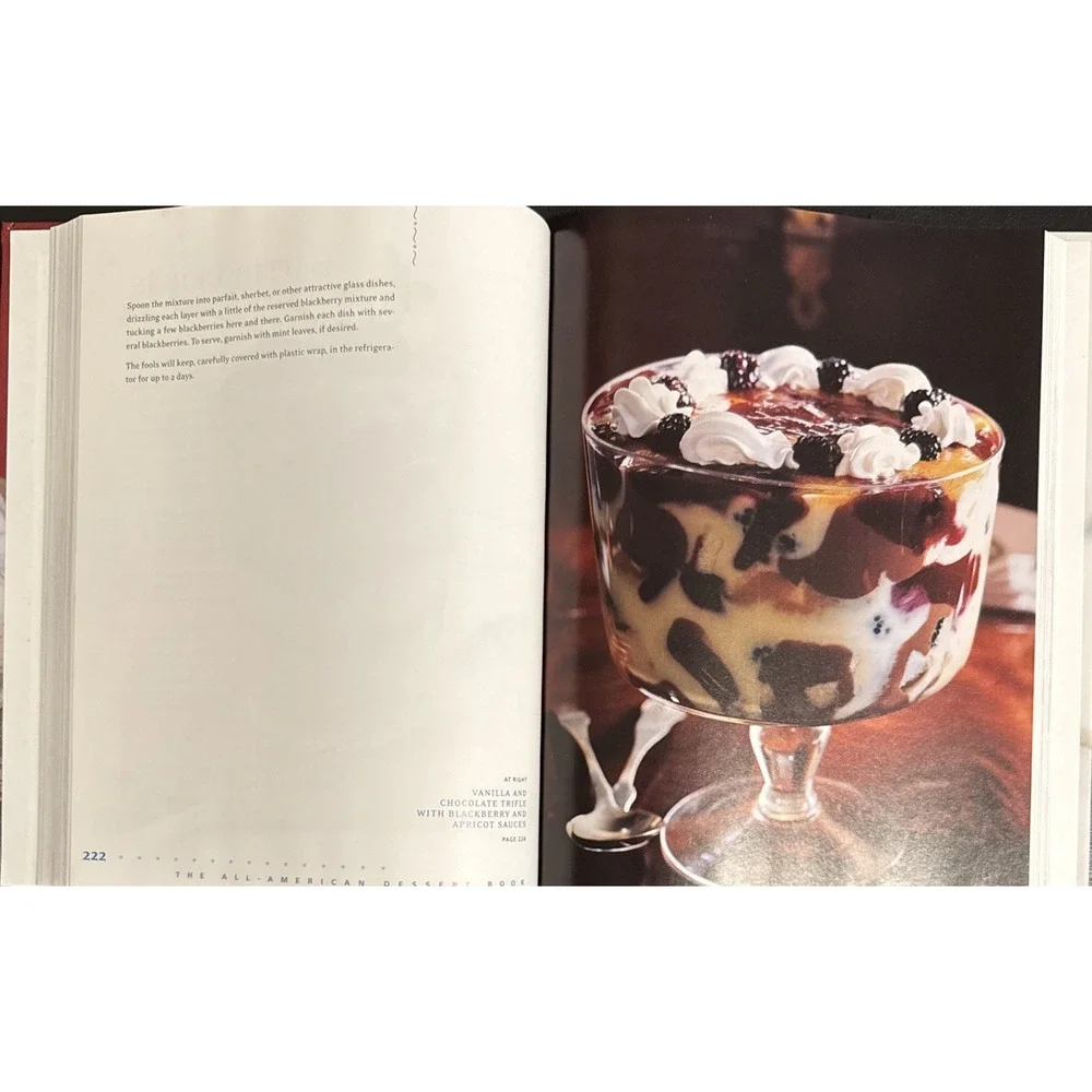 All American Dessert Book Nancy Baggett Cookbook Hardcover Recipes‎